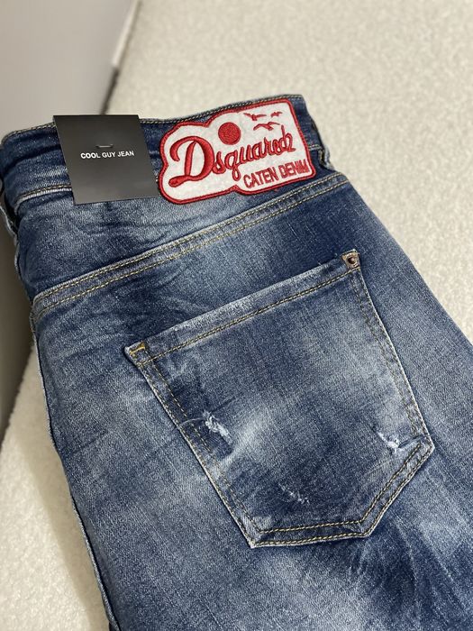 Мъжки дънки в син цвят