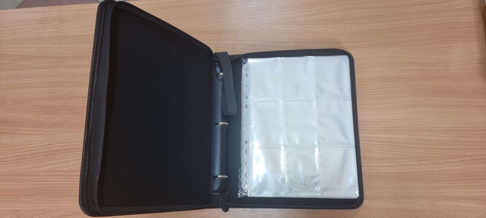 Стилен албум за карти (черен)