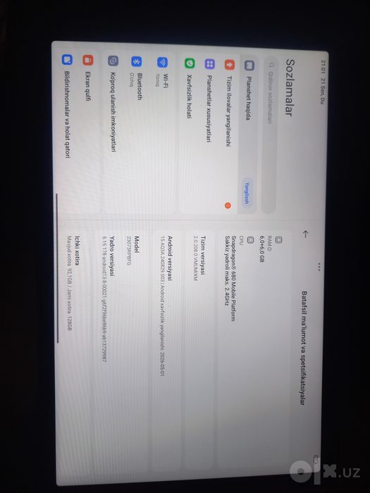 Redmi pad se  128/6+6