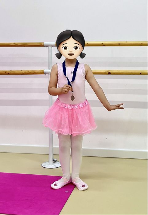 Купальник с юбкой для танцев