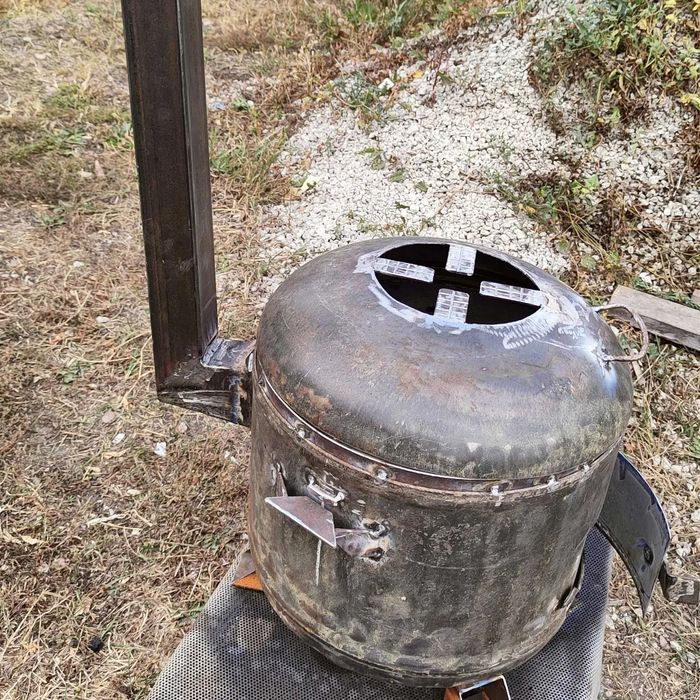 ПЕЧЬ под казан, казан