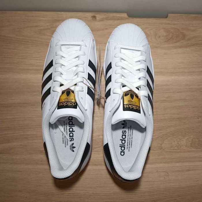 Оригинални маратонки * ADIDAS SUPERSTAR FONDATION * EU 44 2/3 -46 2/3