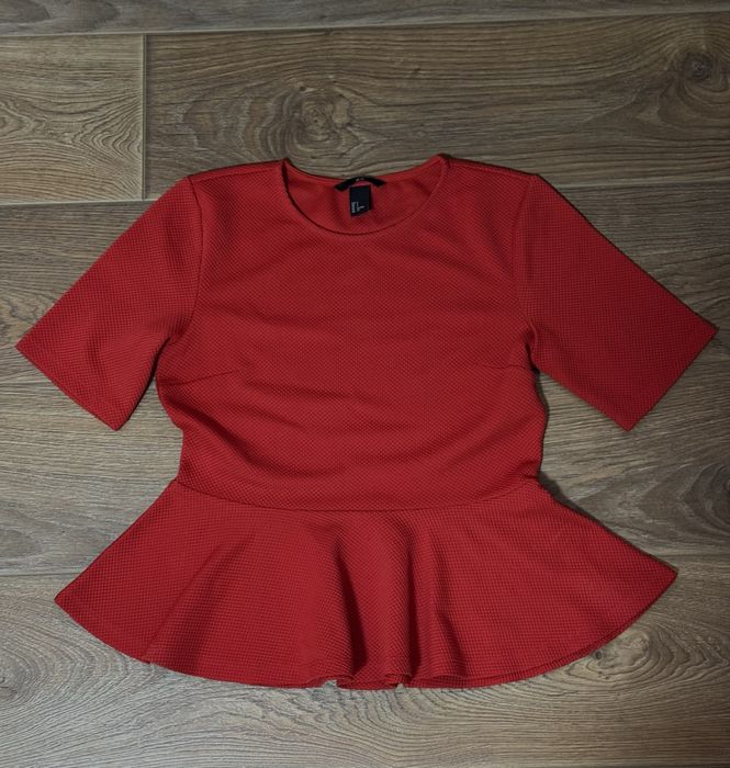 Червена блузка HM размер S