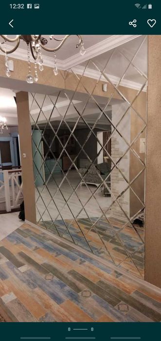 Зеркала, стекла, багетные рамки