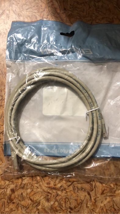 Патч корд, 3м, Евролан 6 категории