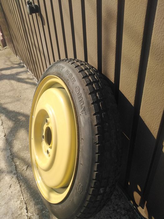 Roată rezerva slim 5x114.3 compatibilă Mazda, Kia, Hyundai, Mitsubishi