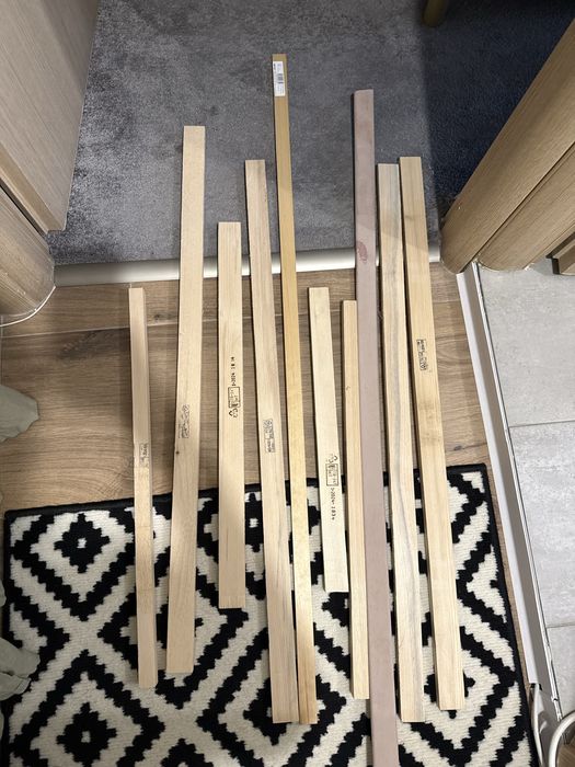Diverse lemne sipci pentru decoratiuni casa