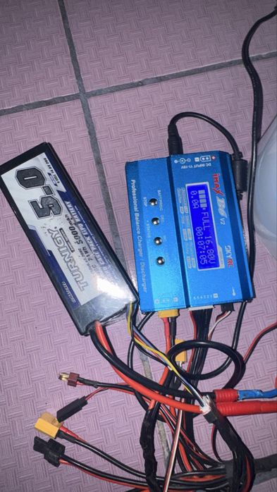 Acumulator LiPo Turnigy 4S 5000mAh 20C, 40C Burst, 14.8V, 74Wh, stare foarte bună