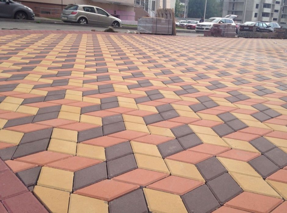 Pavaj/Pavele/Dale/borduri vibropresate,Garduri,Romb 3D Teleorman