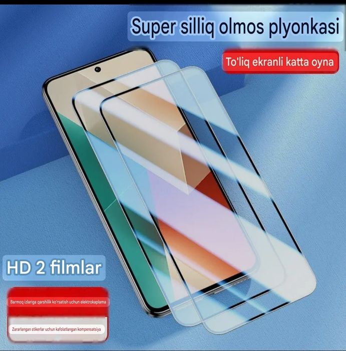 OnePlus Ace 5 / Ace 5 Pro uchun premium steklo sotiladi!
9H qattiqlikd