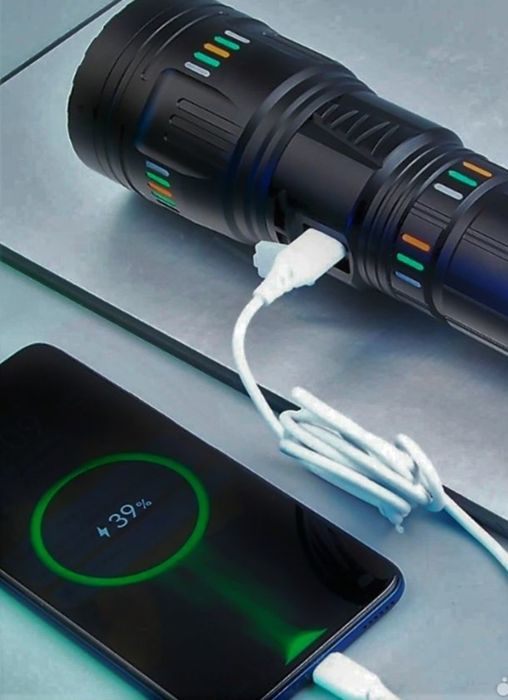 Электрофонарь-повербанк супермощный