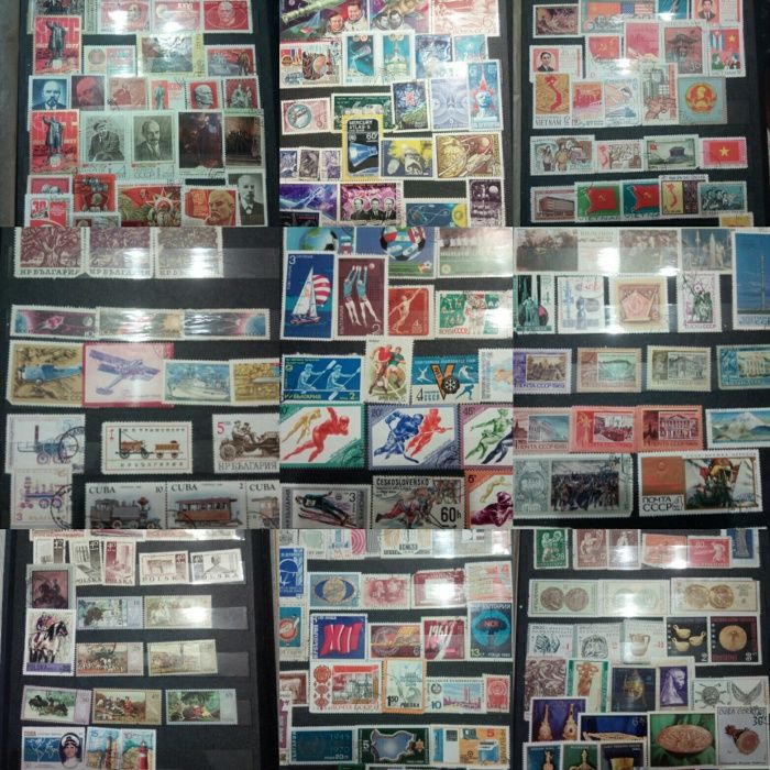 Класьор с пощенски марки