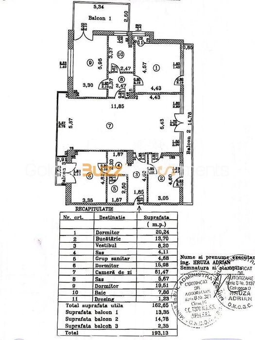 Apartament Premium de 4 Camere | Herăstrău – Grand Residence