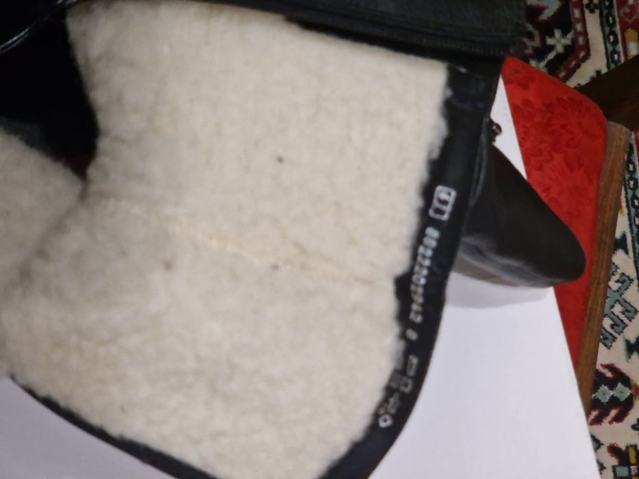 Сапоги женские кожаные