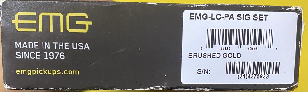 Vand doze si preamp EMG si cheite Grover 145C bass