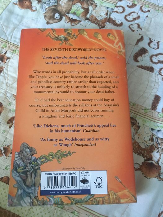 Pyramids, Sir Terry Pratchett