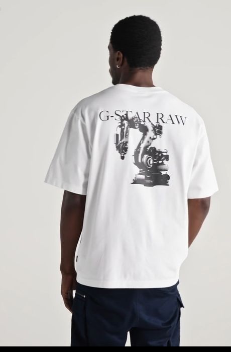 Уголемена тениска G-Star Raw Industry M , L нова мъжка оригинална