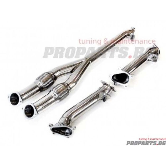 Downpipe и Y-пайп за Nissan GT-R R35 даунпайп