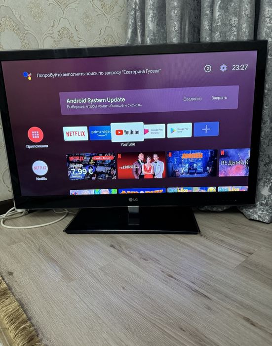 LG 106 см смарт телевизор