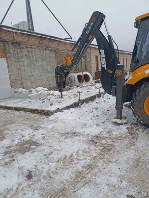 Гидромолот ямобур эксковатор услуги