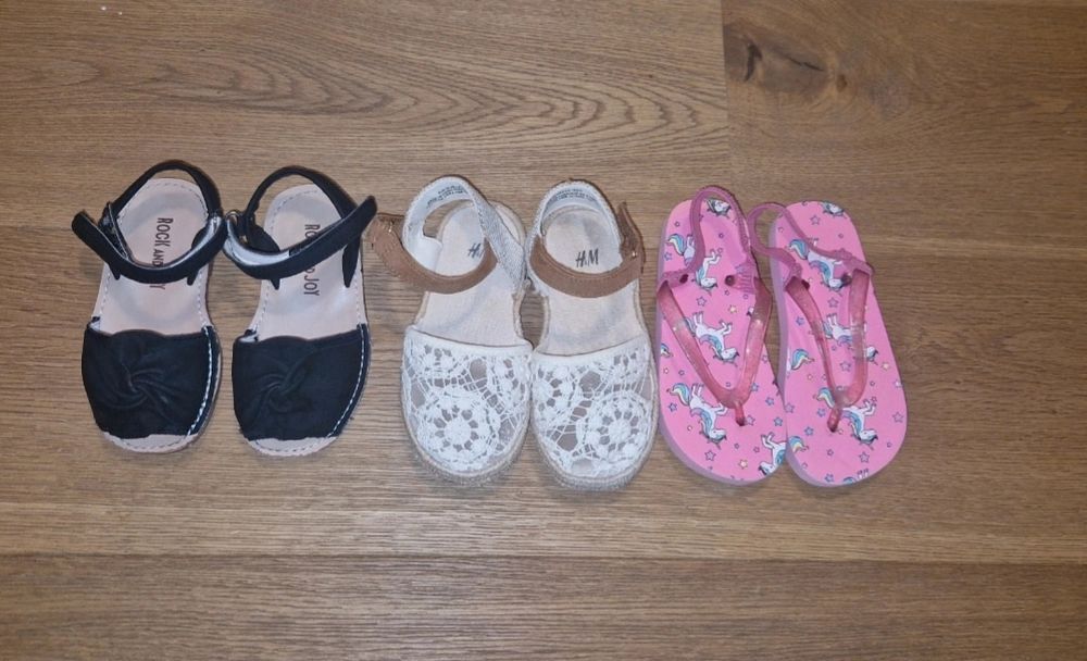 Lot sandale fetita marimea 26 -interior 16 cm