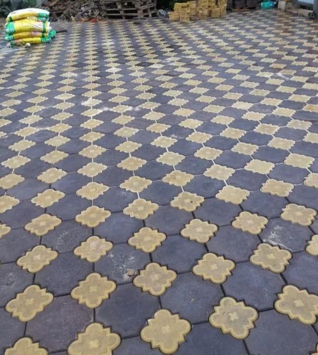 Укладка брусчатки