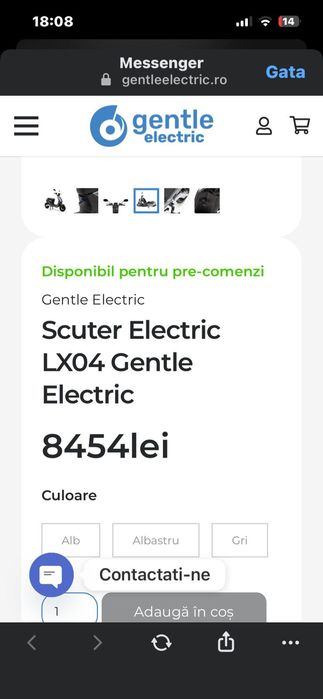 Scuter Electric LX04 Gentle Electric