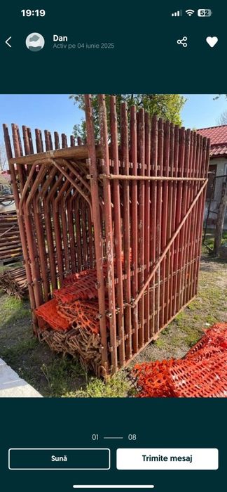 Schela metalica italiană normala/îngustă fixa și mobila vând/inchiriez