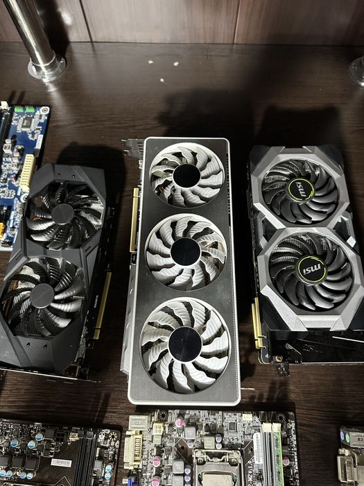 Videokartalar RTXlar mavjud