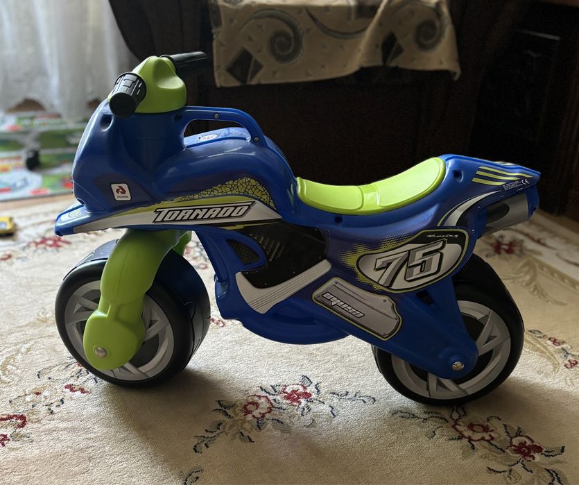 Motocicleta Ride-on Injusa - Tundra Tornado, albastru