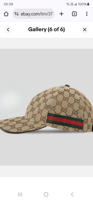 Бейсболка GUCCI.