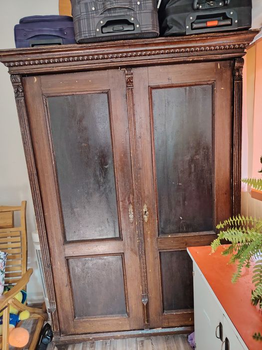 Dulap balcon lemn masiv