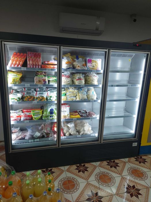 Vitrina verticala congelare 3 USI / 234 cm / NOU / Profesional