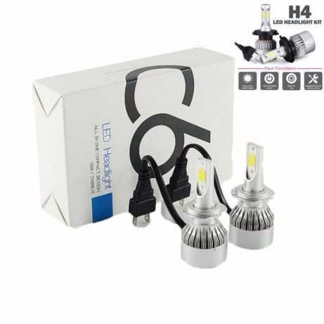 LED крушки за фарове C6 H4 за къси и дълги - 28802