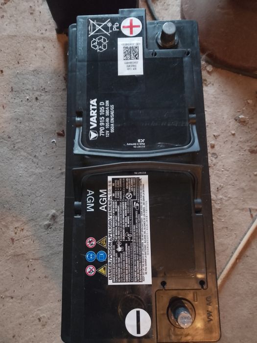 Акомулатор Varta AGM 105ah