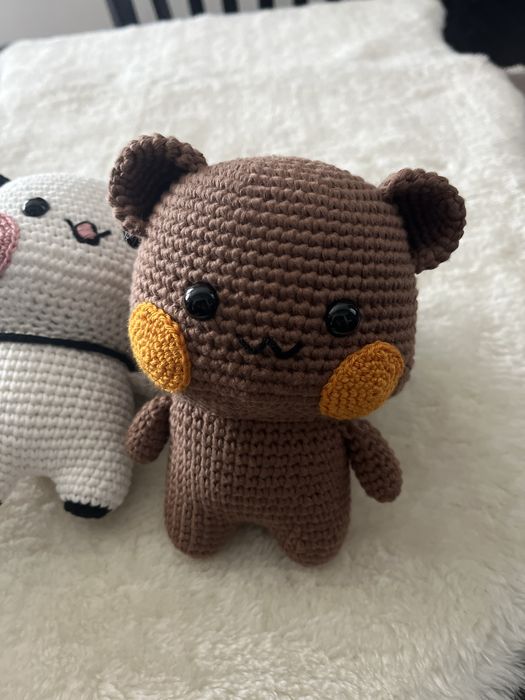 Ръчно плетени играчки БуБу и ДуДу