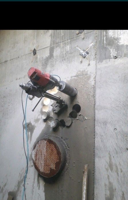 Сухой алмазный буренийа сверленийа бетон тешиш