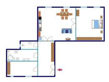 Продава се Тристаен апартамент в София, Манастирски ливади - 112 кв.м за 893 €/кв.м - Снимка #9