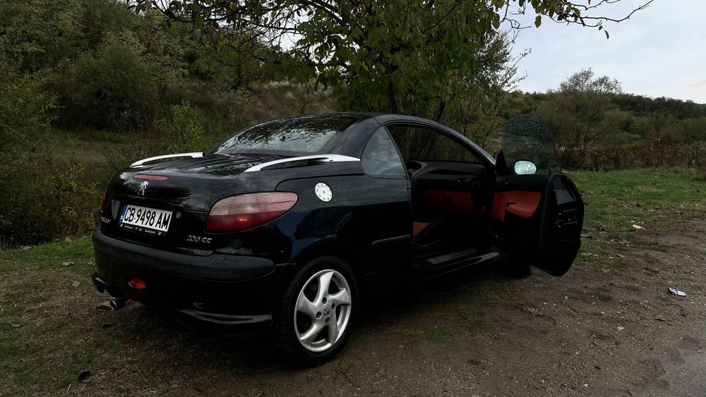 Продавам личния си автумобил Пежо 206cc