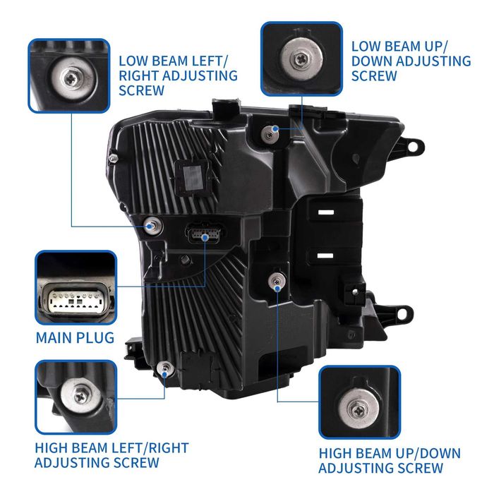 Комплект LED фарове за Ford F150 2018 - 2020