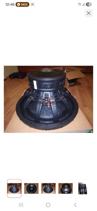 саБвуфер DB Deaf Bonce размер 15