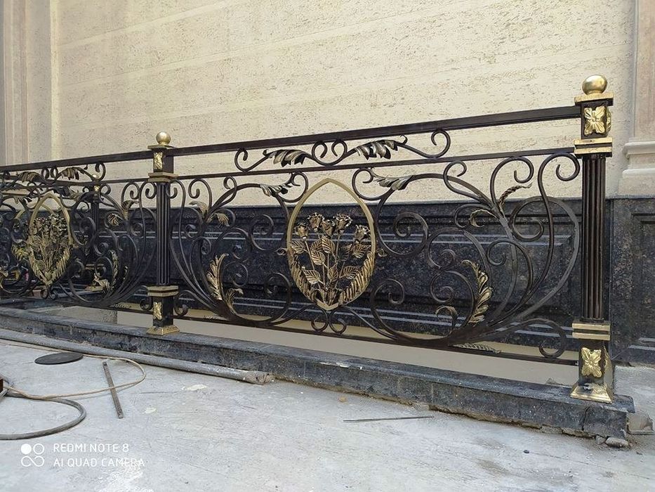 Naves Darvoza reshotka kraska
