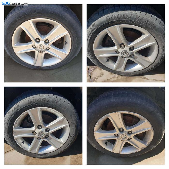 Set 4 Jante Roti Aliaj Aluminiu 205 55 16 R16 5x114.3 CB 67.1 Mazda 6 2013 - 2018 [Q2317]