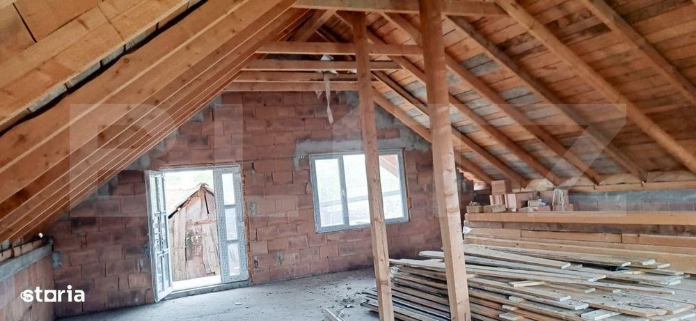 Casa partial finisata Jucu de Sus 589mp teren