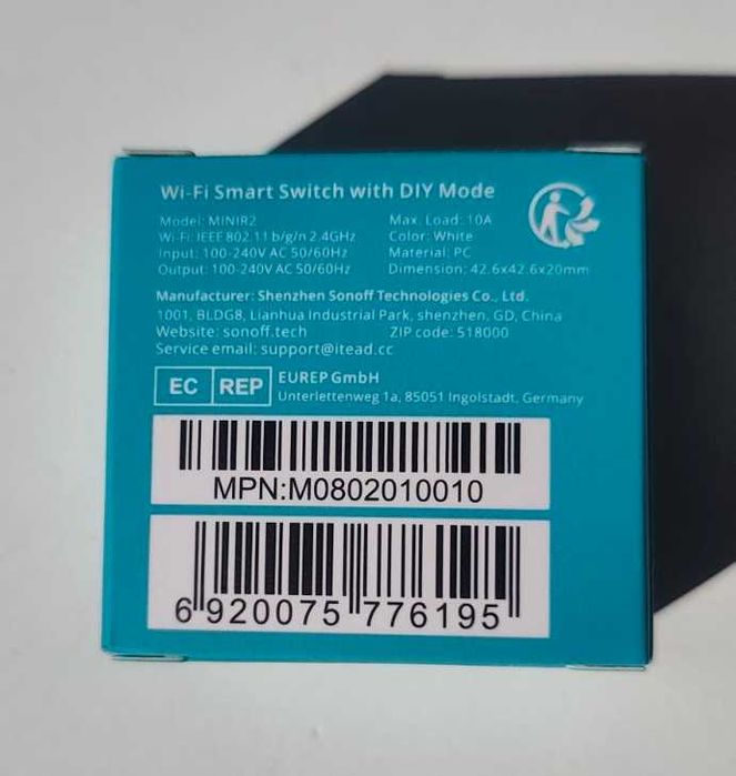 SONOFF MINIR2 WiFi Smart Switch– Умен ключ Smart Home Смарт прекъсвач