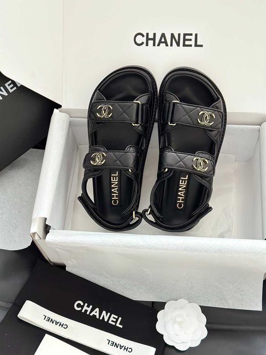 Sandale Chanel 2026 - piele 100% naturala premium prezentare completa