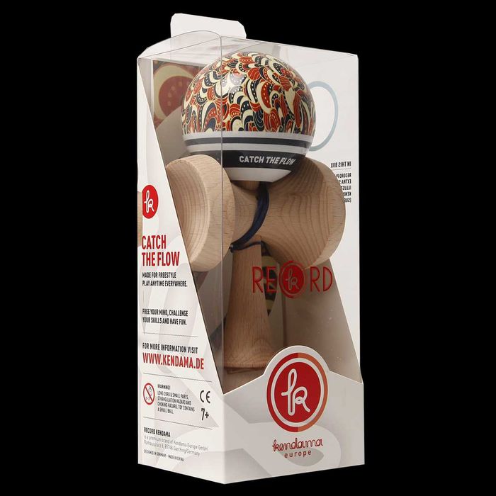 NOU! Kendama originala EUROPE AQUA SERIES Record + Wondercurl MC