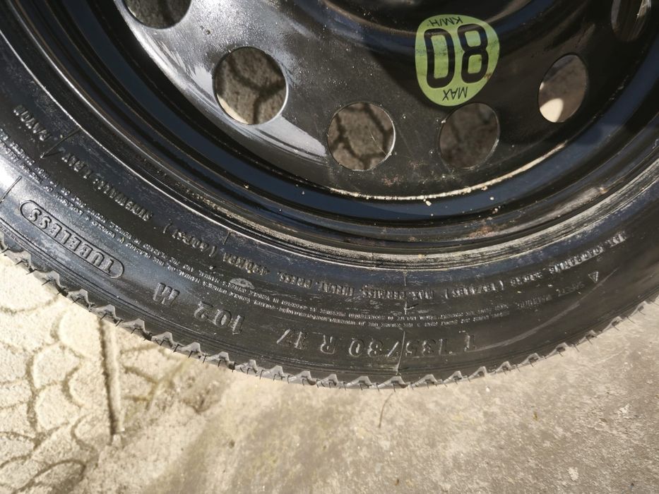 Roata rezerva BMW F10 T 135/80 R 17 102 M