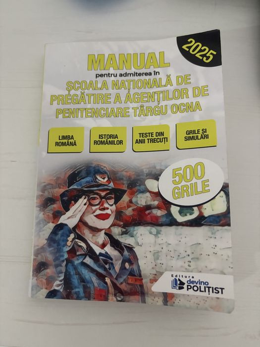 Vand Manual Admitere Penitenciar Devino Politist