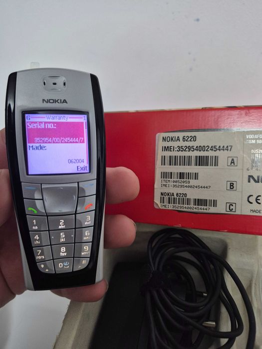 Nokia 6220 fullbox (carcasa originala noua)